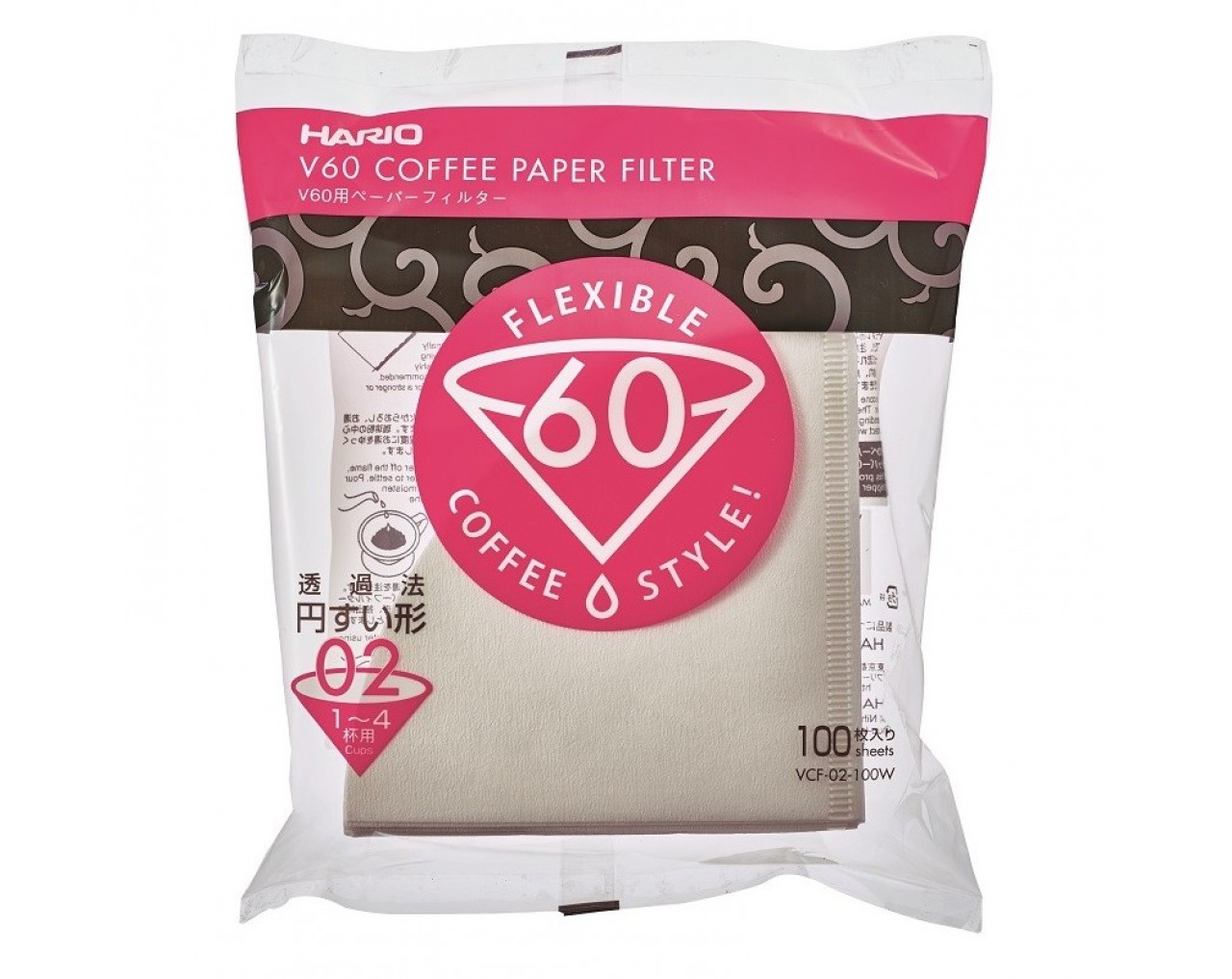 HARIO FILTERS V 60 (2 Cups)
